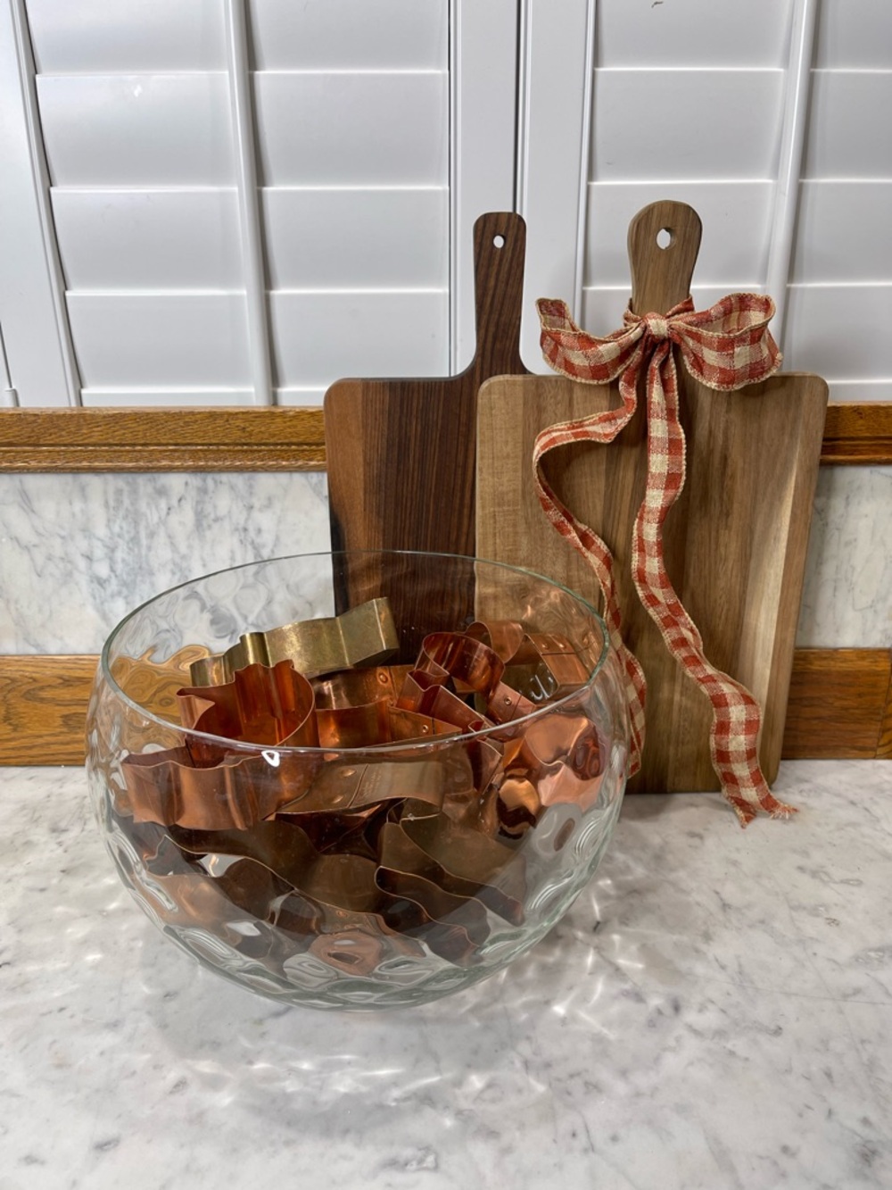 Collection of 14 Vintage Large Copper Cookie Cutters